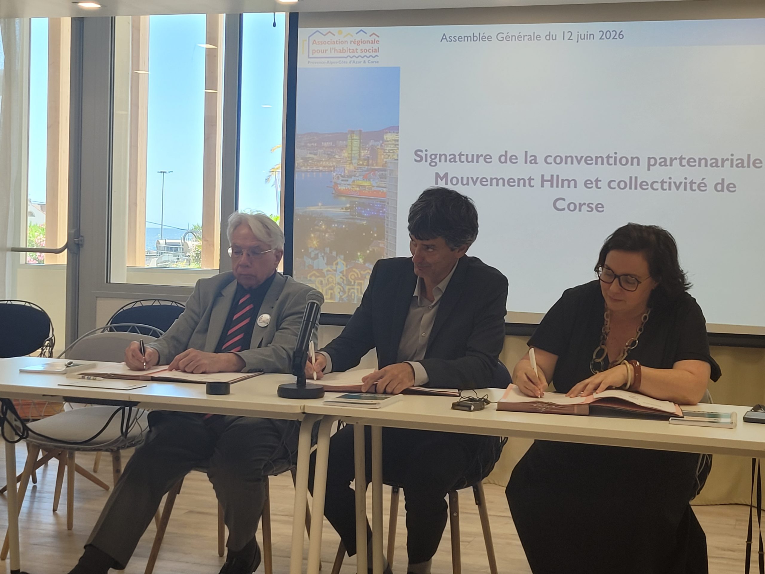 Une convention spécifique avec la Collectivité de Corse placée sous l’égide d’Emmanuelle Cosse, présidente de l’Union sociale pour l’habitat